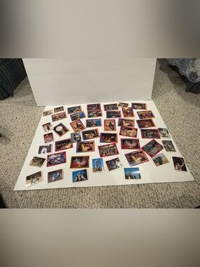 Power Rangers Lot of Cards and Stickers